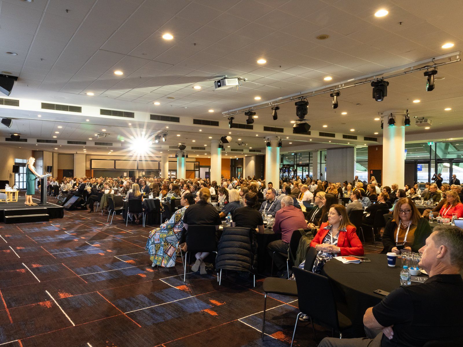 Every table full at the National Support at Home Conference 2026, Marvel Stadium